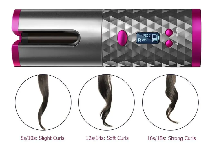 Cordless Automatic Curler